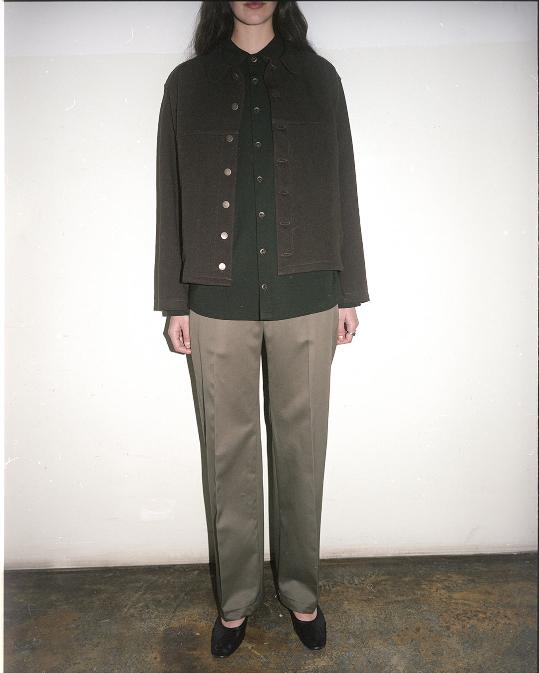 work jacket II, cotton/linen twill