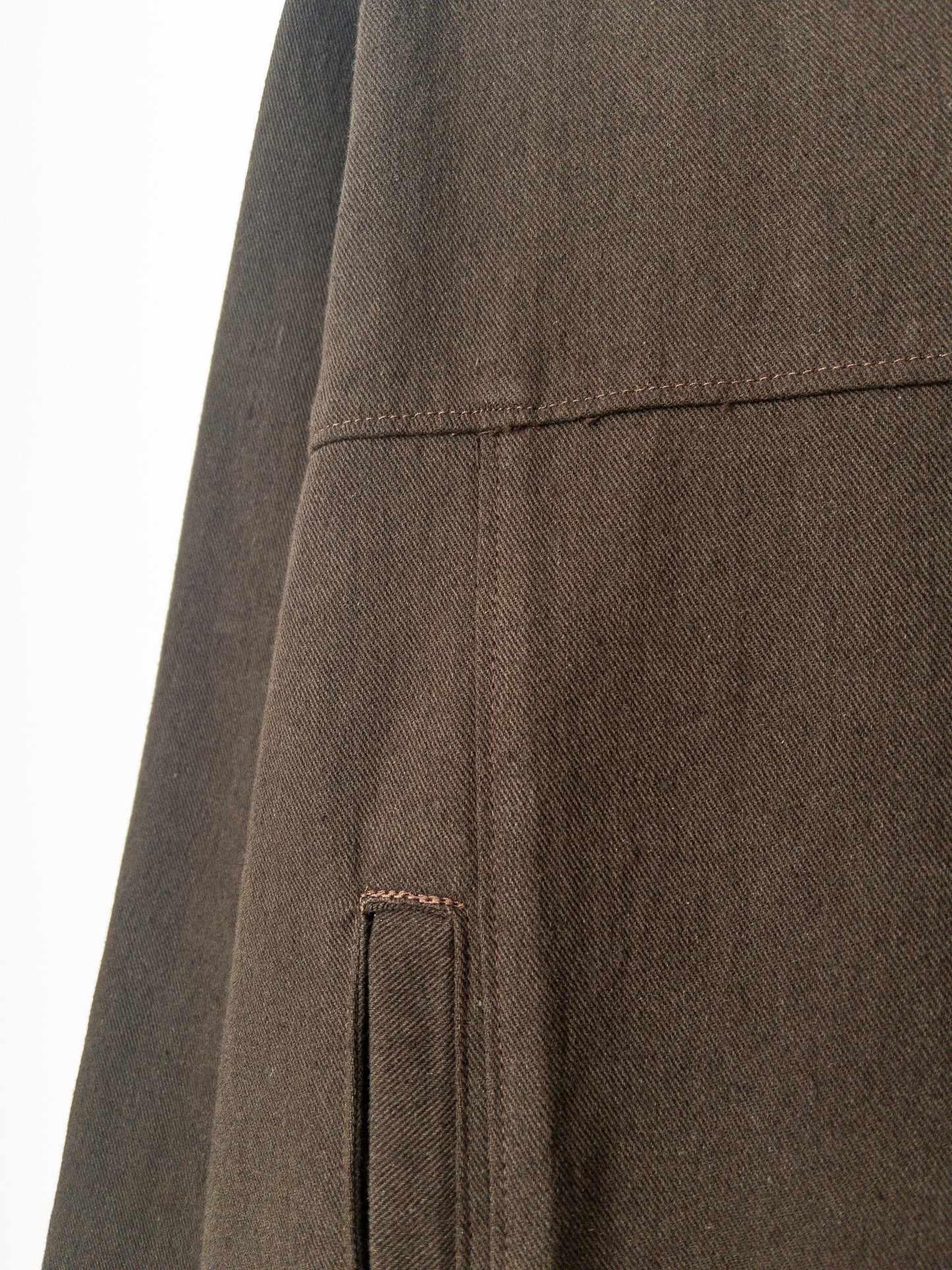 work jacket II, cotton/linen twill