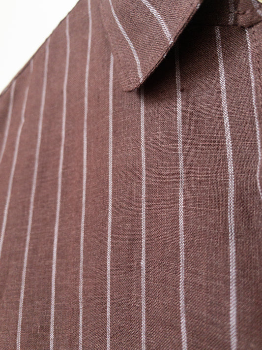 stripe shirt, summer linen