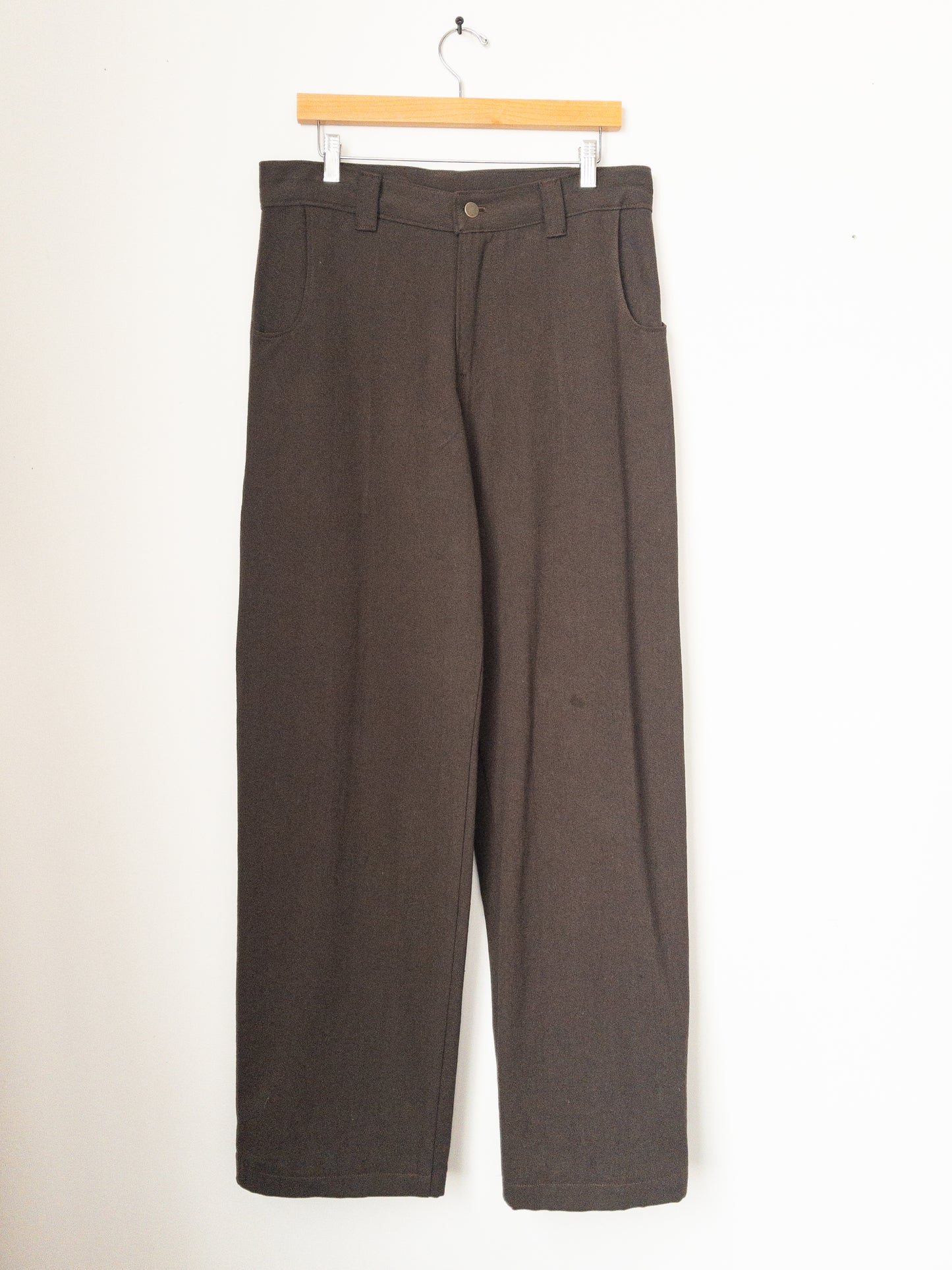 simple pant, cotton/linen twill