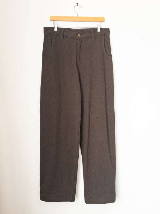 simple pant, cotton/linen twill