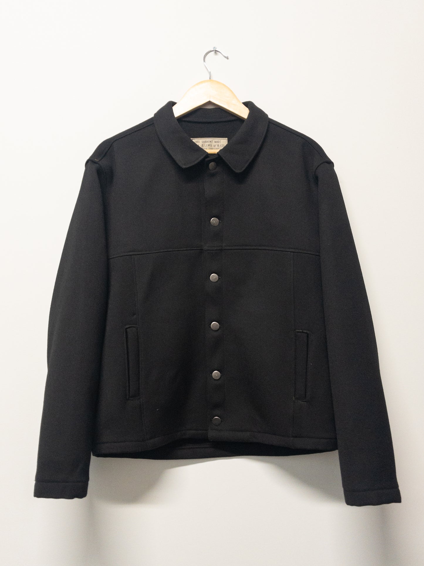 work jacket II, wool cavalry twill