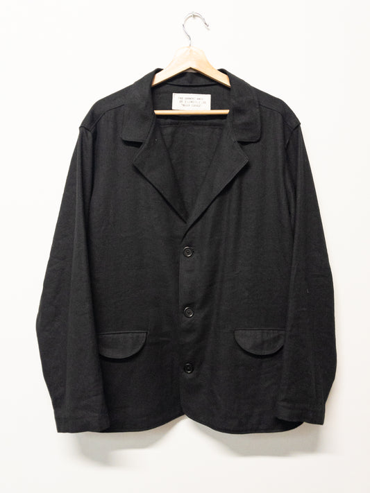 blazer, silk/linen twill