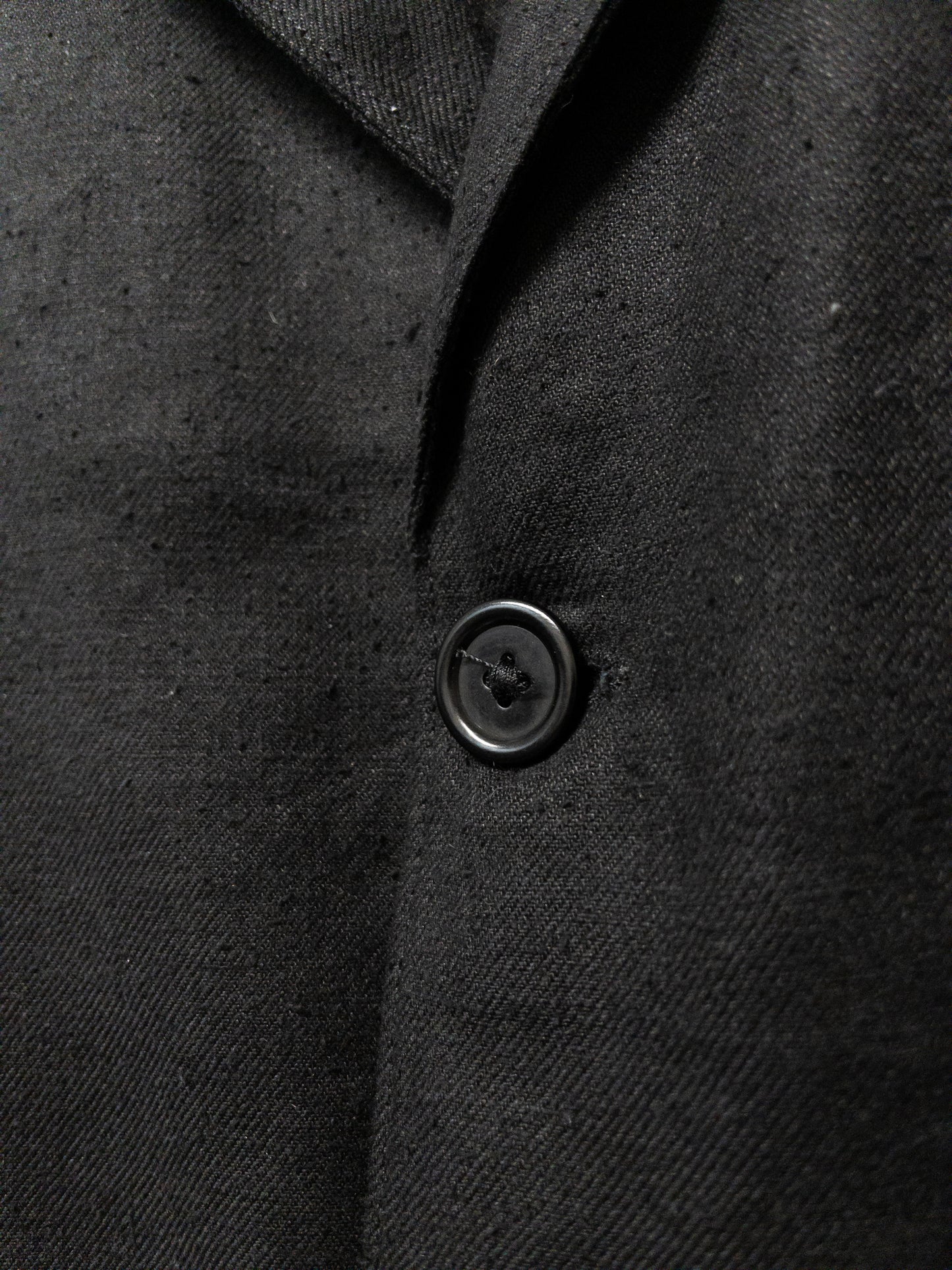 blazer, silk/linen twill