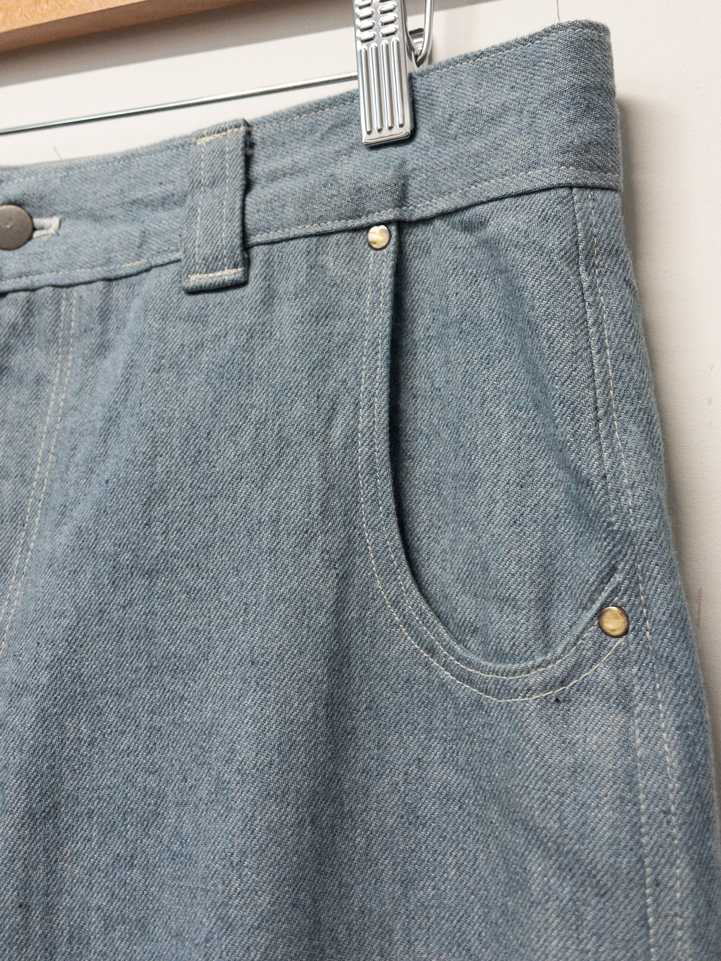 jeans, organic cotton light wash japanese denim